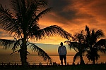 Wallpaper : Sunset on the beautiful Thai Island of Phuket - {Click to enlarge the image}