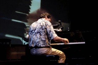 Movie : French Pianist Jean-Pierre Bertrand during his set - {Click on Image to Download}