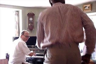 Movie : Piano playing, singing and dancing at the Crown Inn - {Click on Image to Download}