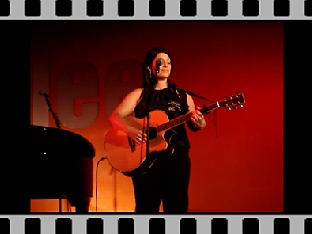 Edwina at the Glee Club, Cardiff singing "No Idea" - {Click on Image to Download}